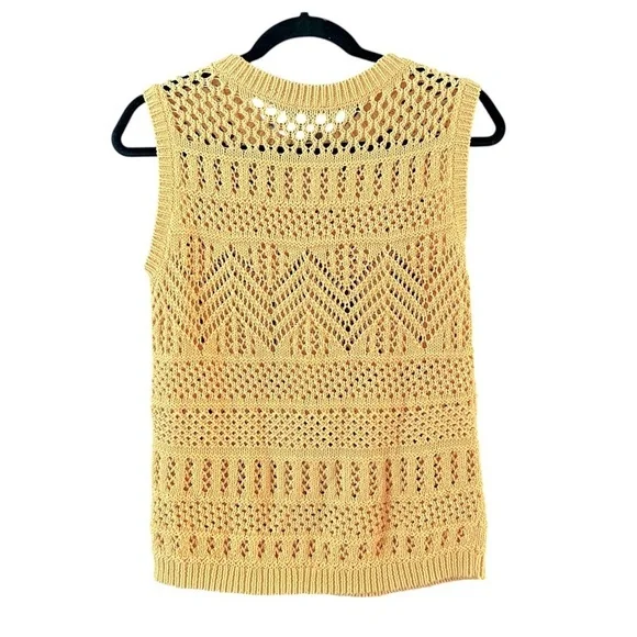 Talbots Open Stitch Tank - Picture 4 of 10